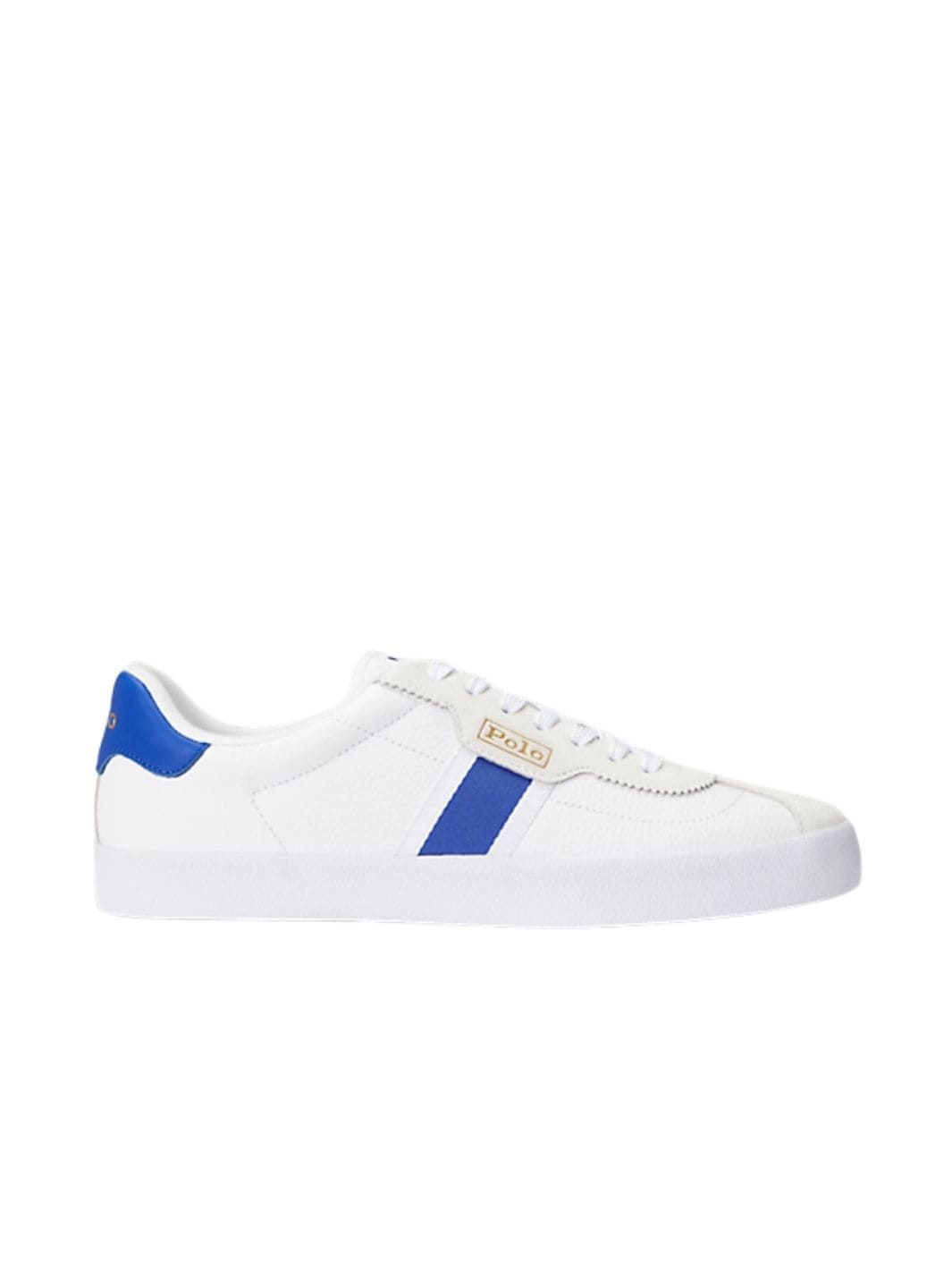 Polo Ralph Lauren Shoes Sneakers | Tumbled Court White/Blue