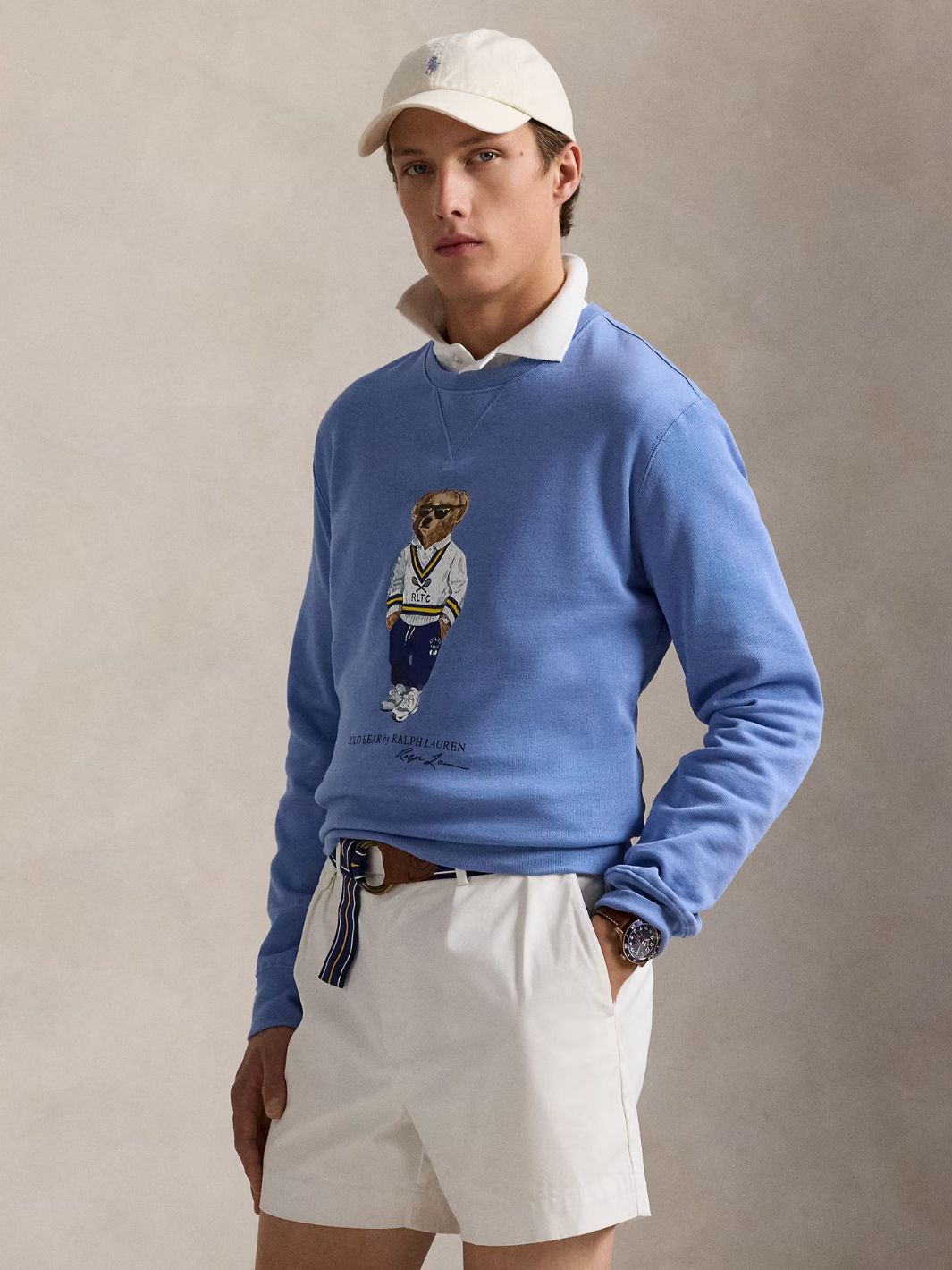 Polo Ralph Lauren Sweaters Genser | Polo Bear Fleece Sweatshirt Blue