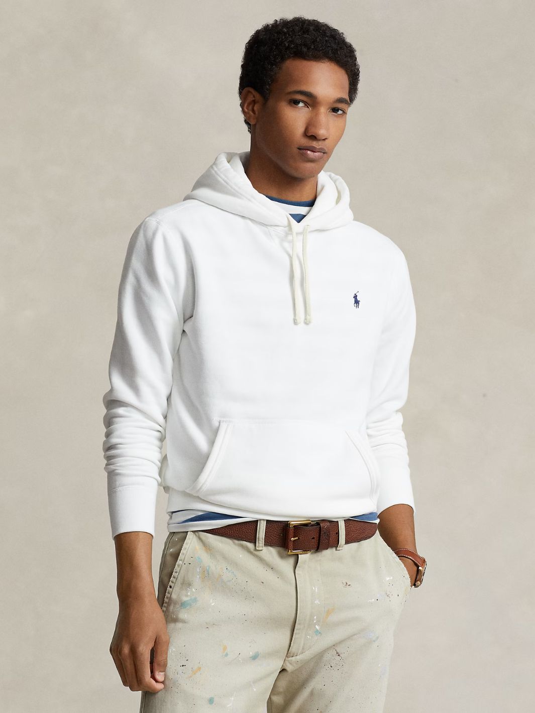 Polo Ralph Lauren Sweaters Hettegenser | The RL Fleece Hoodie Grey