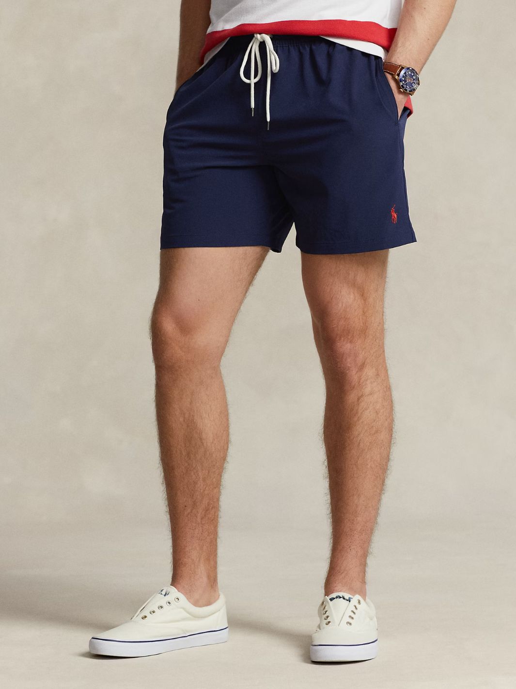 Polo Ralph Lauren Swim Badeshorts | Traveler Mid Trunk Navy