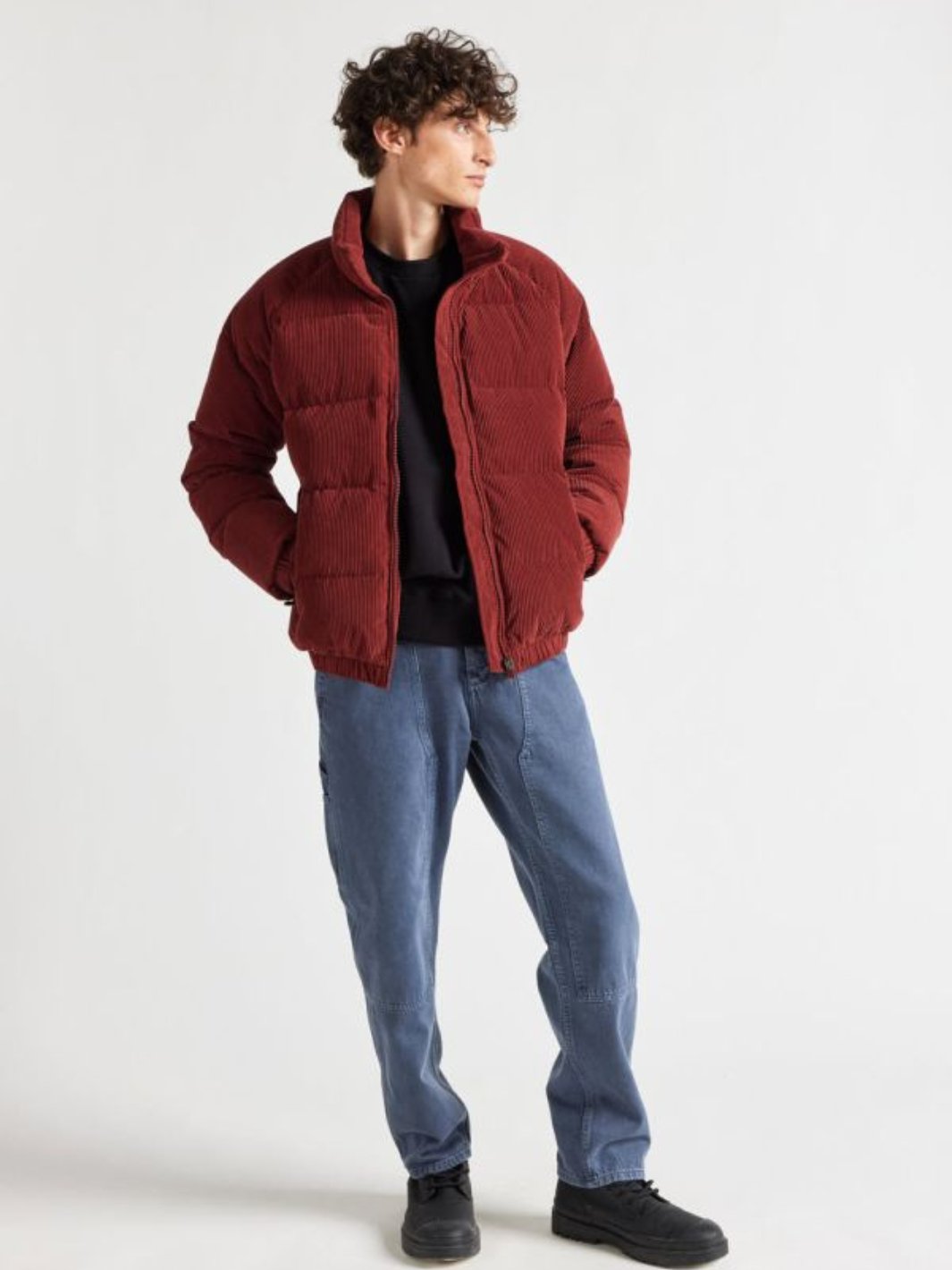 Pyrenex Outerwear Dunjakke | Vintage Mythic Velvet Syrah