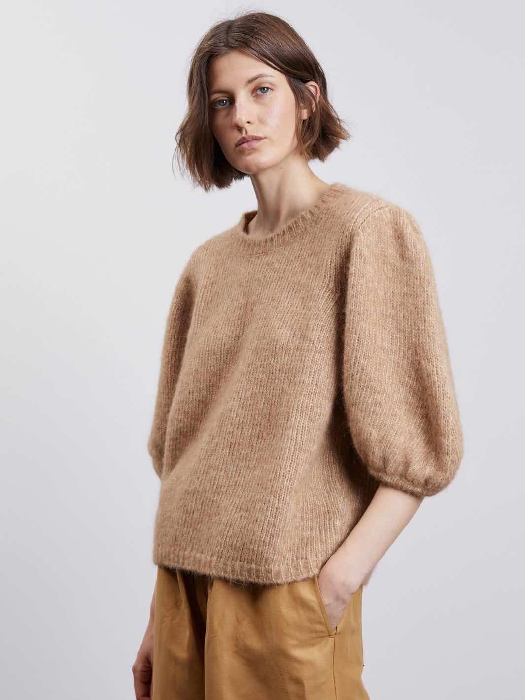 Skall Studio Knit Genser | Vera Tee Oatmeal