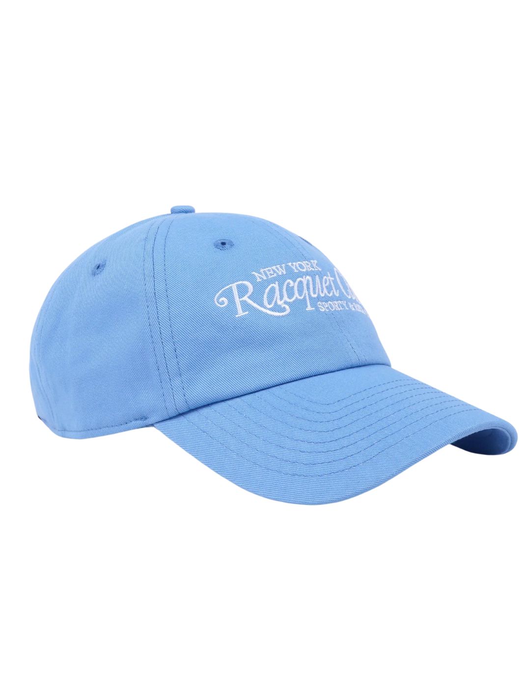 Sporty & Rich Accessories Cap | 94 Racquet Club Embroidered Hat Sky Blue