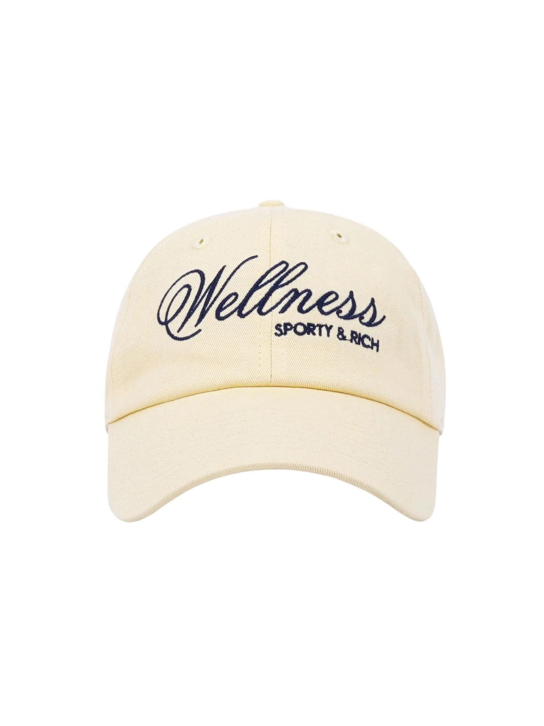 Sporty & Rich Accessories Cap | Carlyle Embroidered Hat Almond/Navy