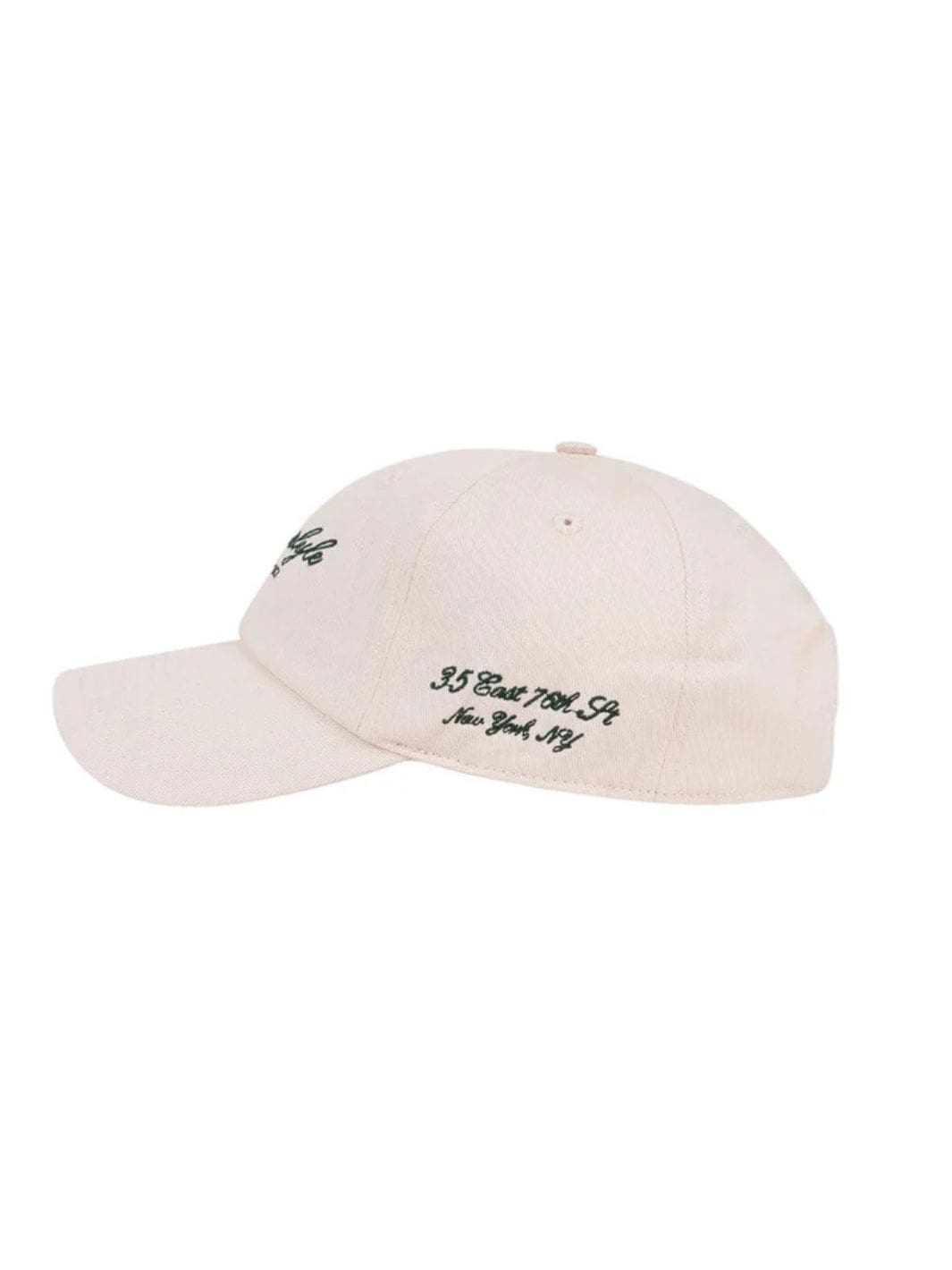 Sporty & Rich Accessories Cap | The Carlyle Souvenir Cotton Hat Cream