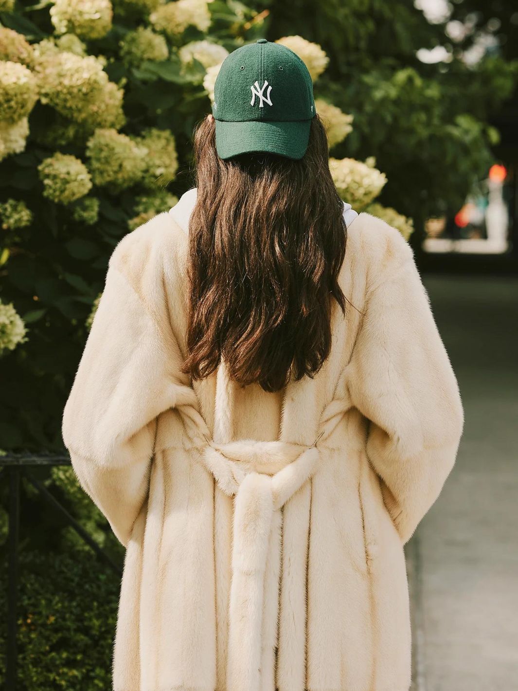 Sporty & Rich Accessories Cap | Yankees Serif Wool Hat