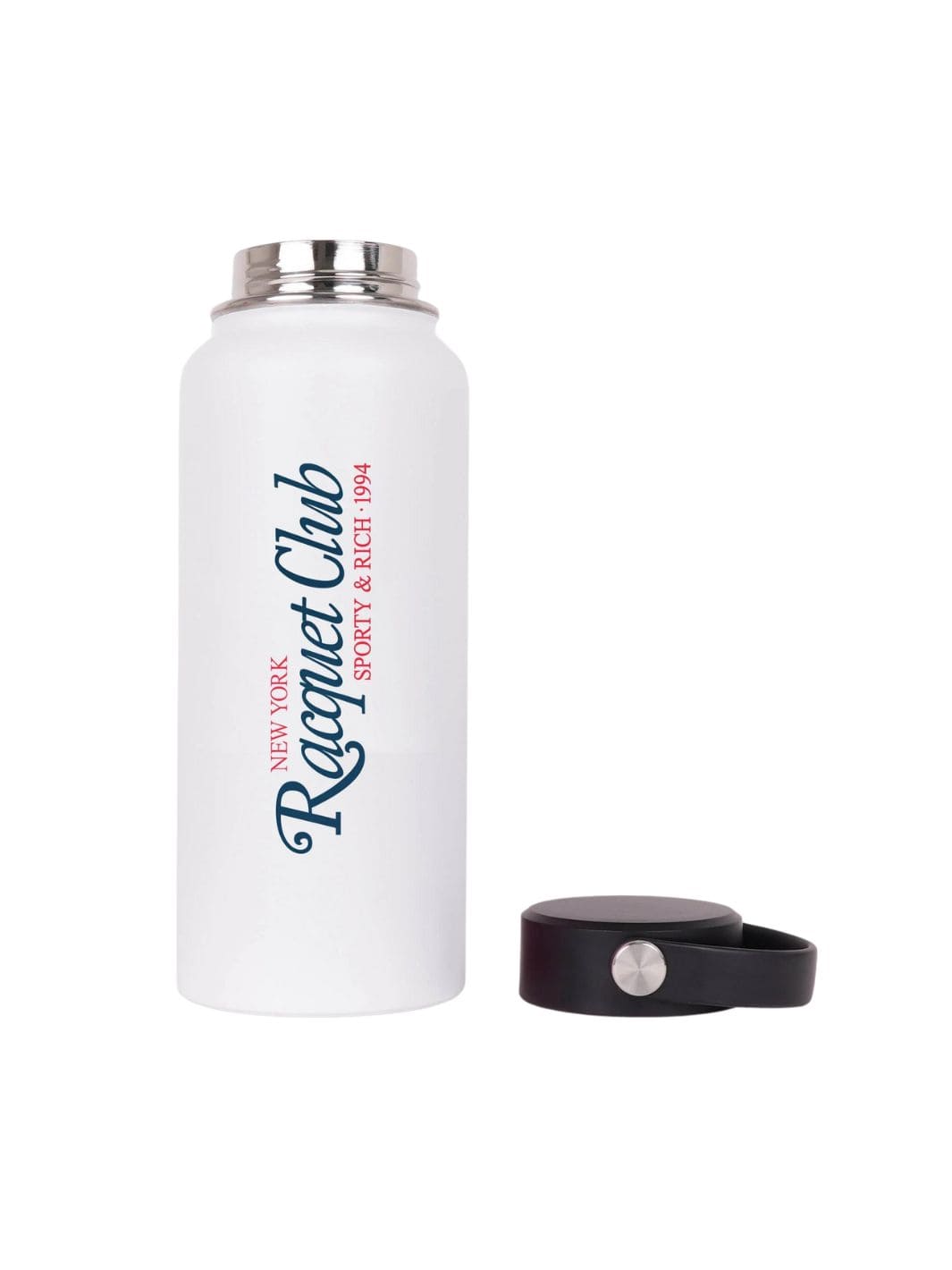 Sporty & Rich Accessories Flaske | 94 Racquet Club Bottle White/Navy