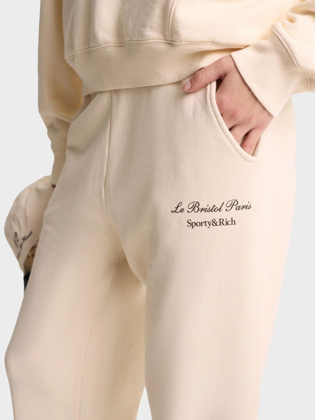 Sporty & Rich Bukser Joggebukse | Faubourg Sweatpants Cream