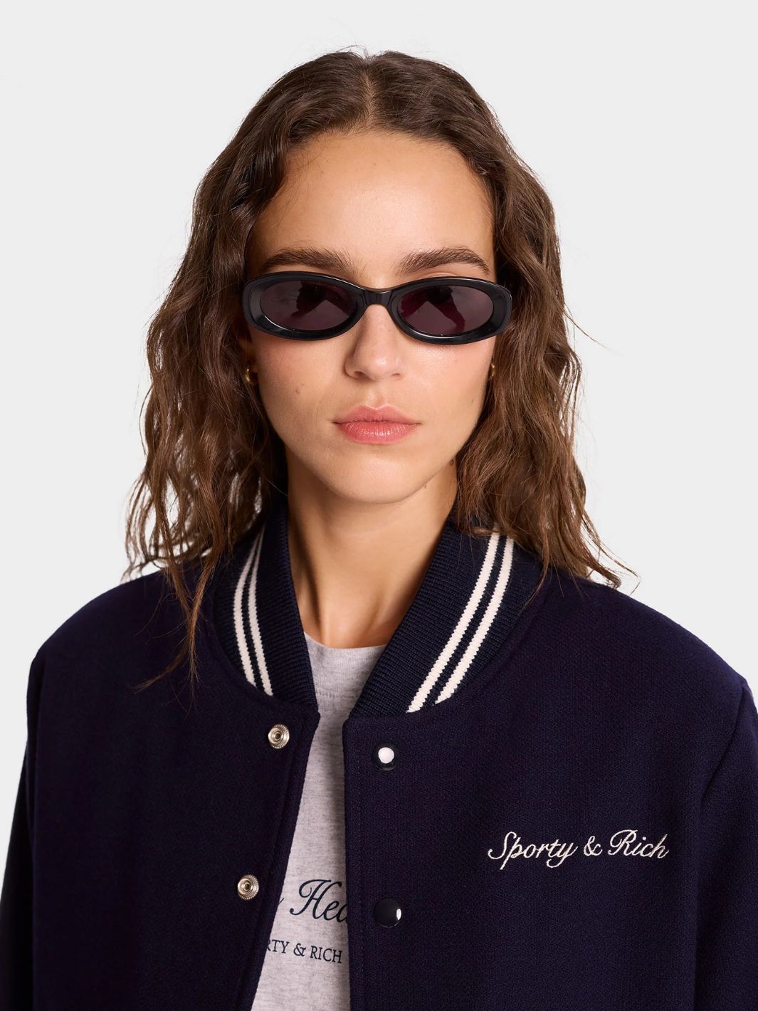 Sporty & Rich Jackets Jakke |  Syracuse Wool Varsity Jacket