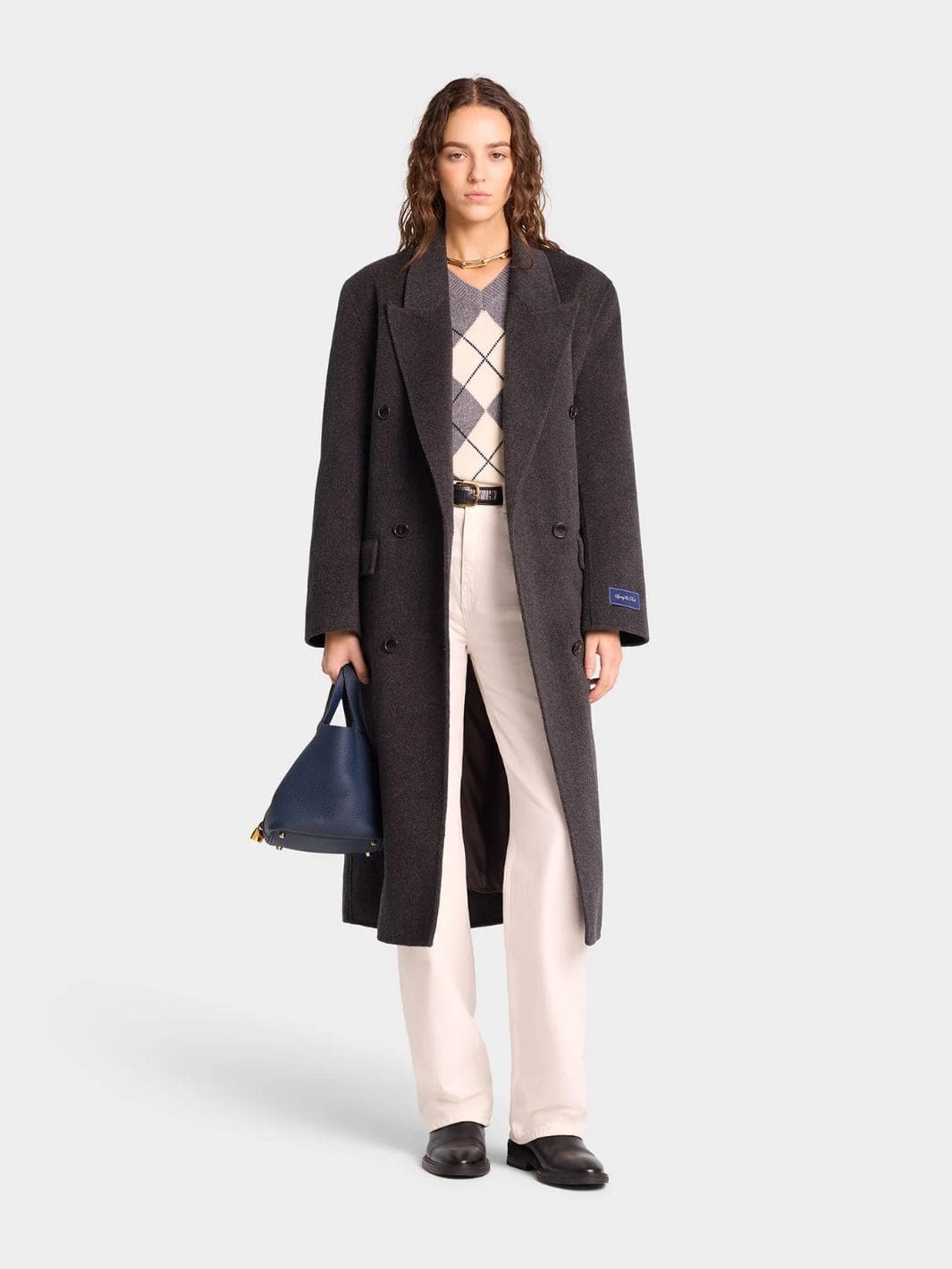 Sporty & Rich Outerwear Kåpe | Double Faced DB Cashmere Coat