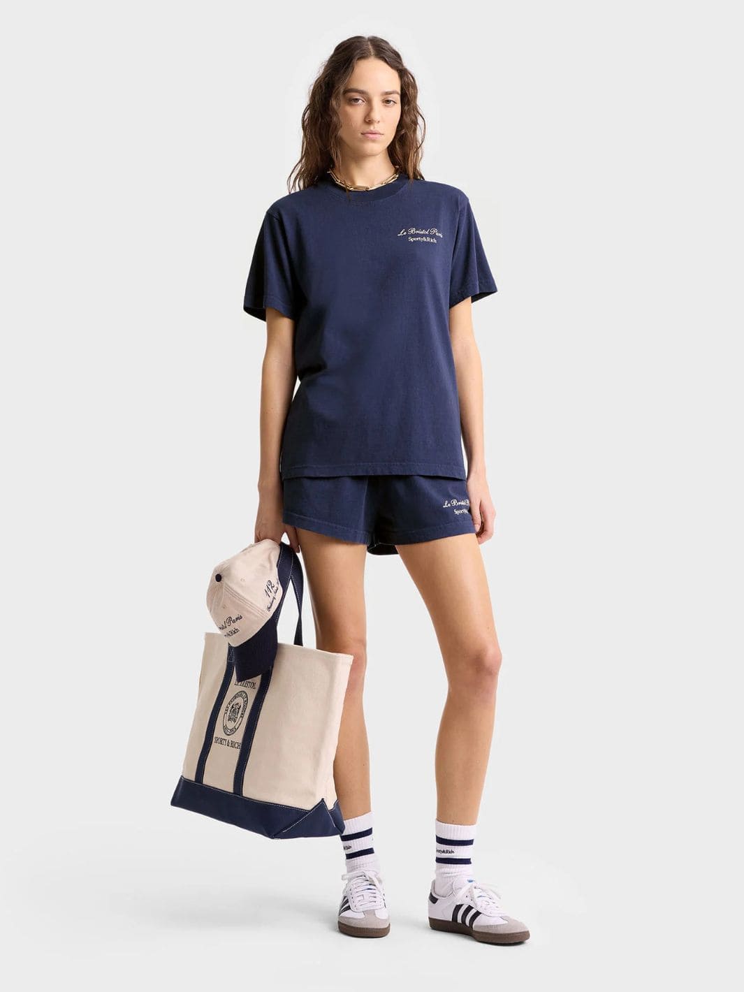 Sporty & Rich Shorts Shorts | Faubourg Disco Short Navy