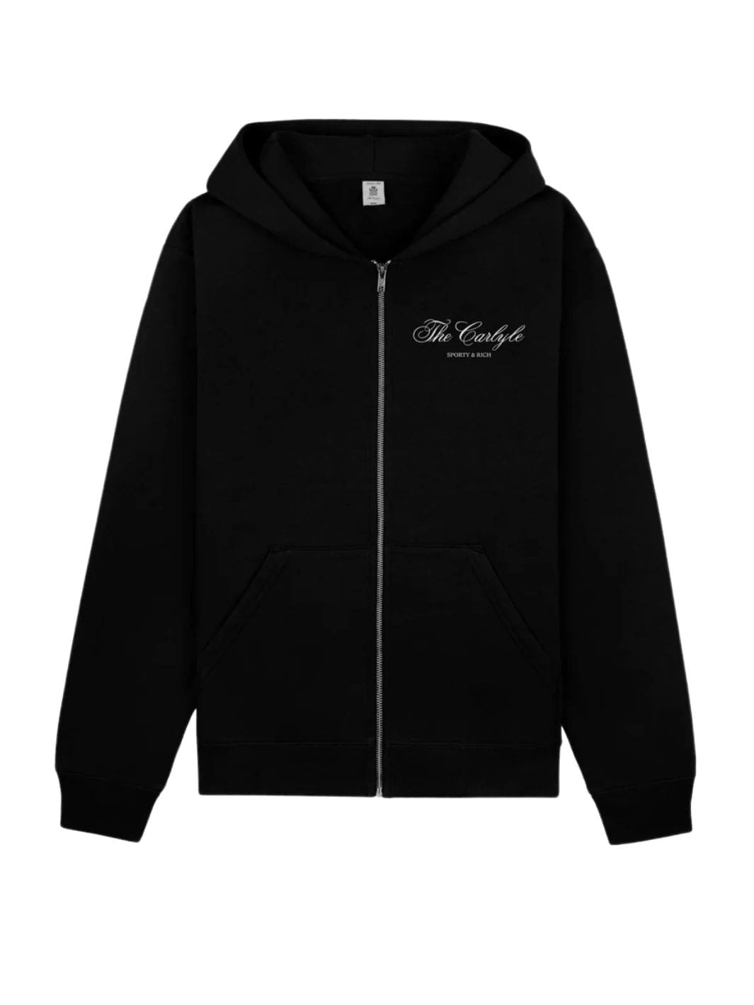 Sporty & Rich Sweaters Genser | Carlyle Souvenir Zipper Hoodie