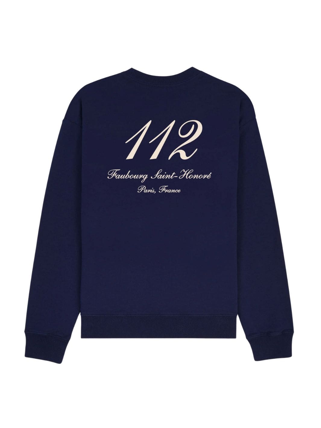 Sporty & Rich Sweaters Genser | Faubourg Crewneck Navy