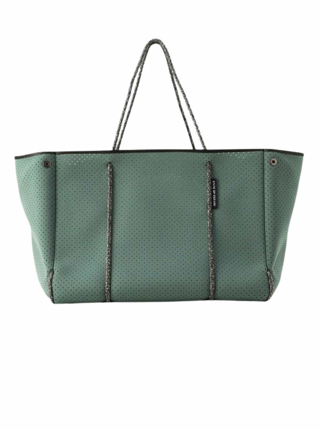 State of Escape Bags Medium / Green Tote Bag | Escape Tote Mint