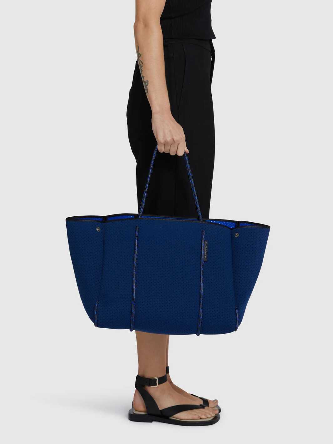 State of Escape Bags Tote Bag | Escape Tote Blue/ Electric Blue (dual tone)