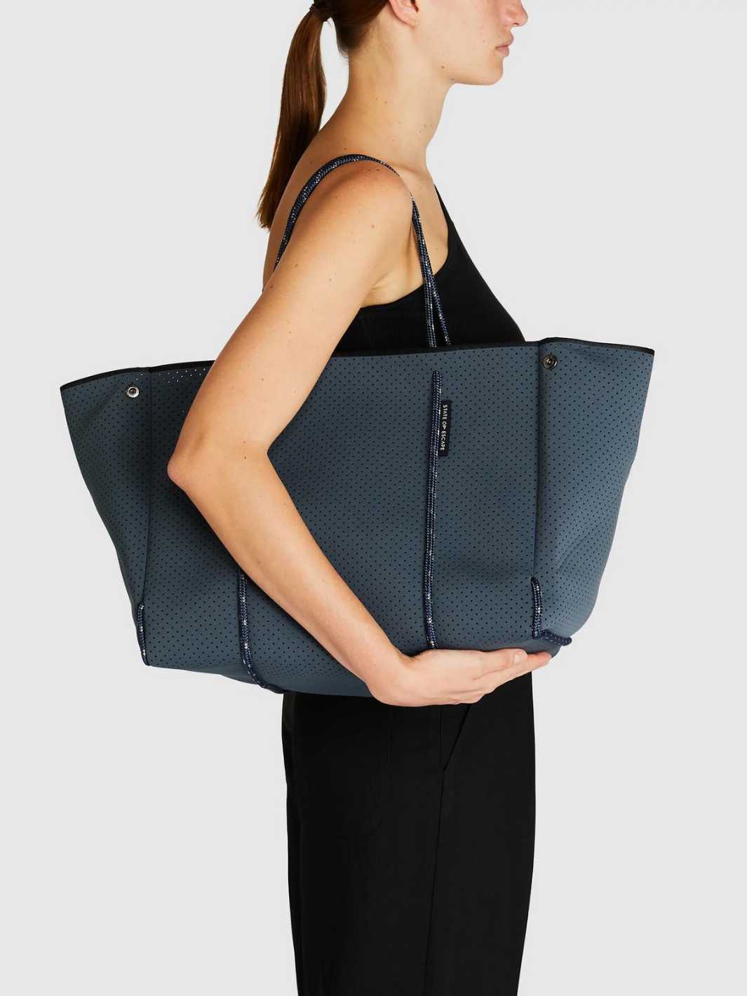 State of Escape Bags Tote Bag | Escape Tote Pewter