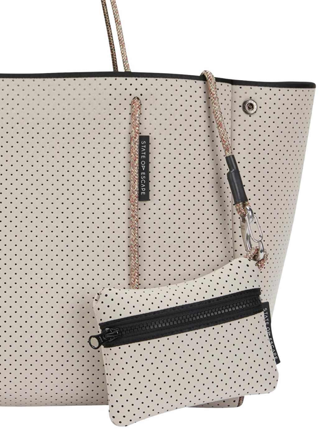 State of Escape Bags Tote Bag | Escape Tote Stone