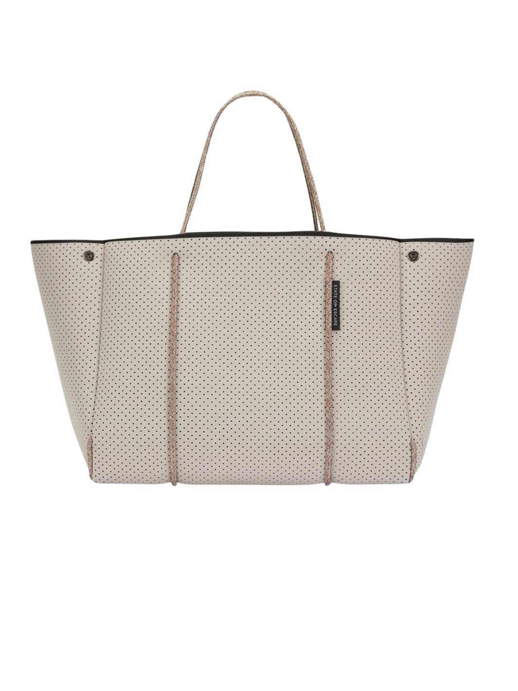 State of Escape Bags Tote Bag | Escape Tote Stone