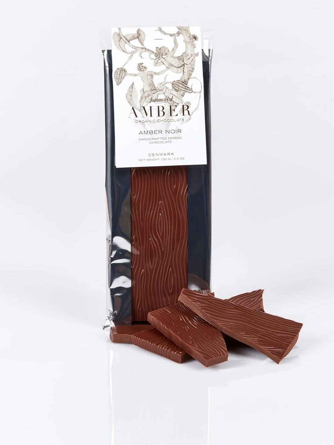 Summerbird Accessories Sjokolade | Amber Noir 100g bar