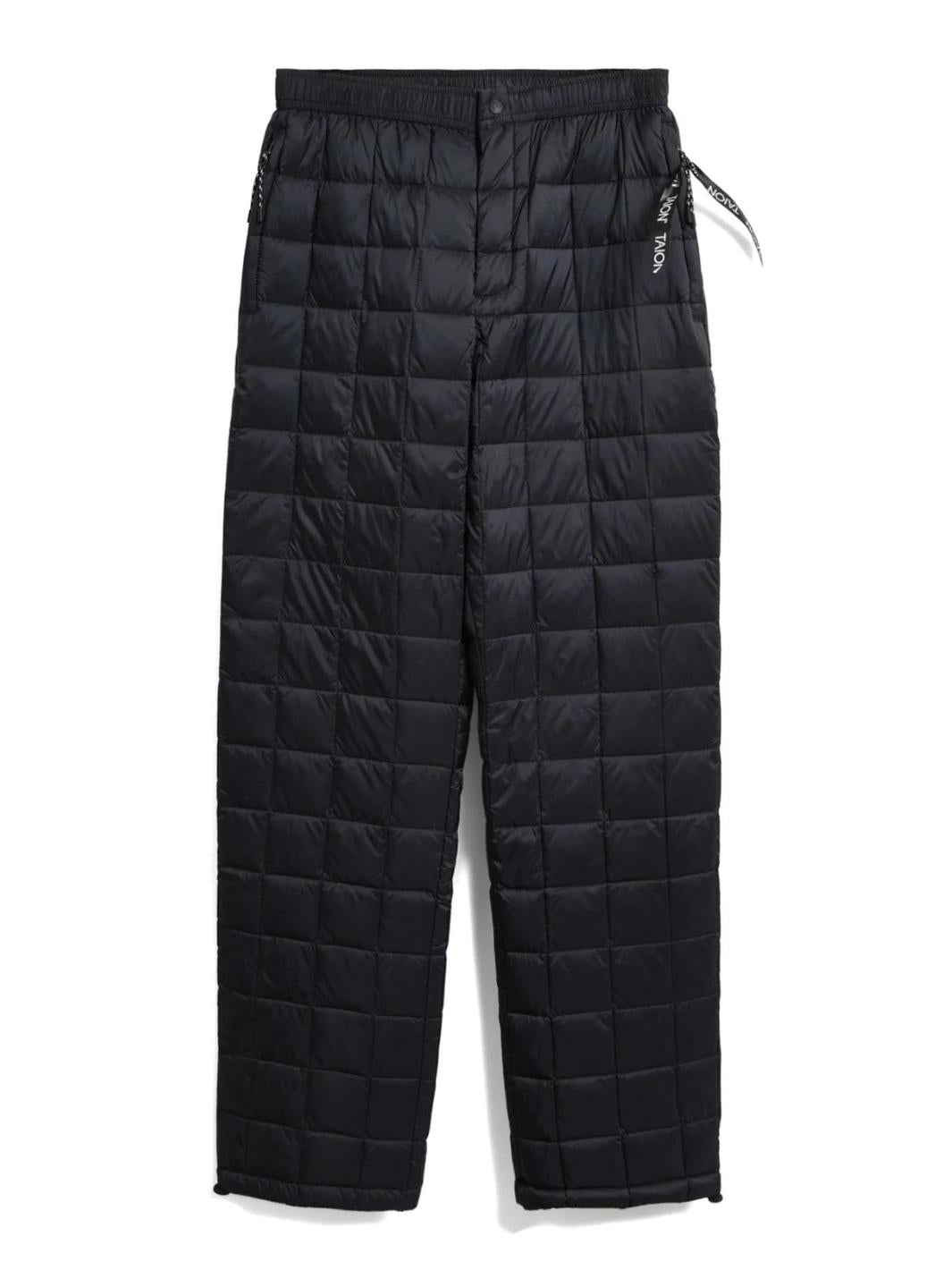 Taion Outerwear XL / Sort Dunbukse | Mountain Down Pants Black