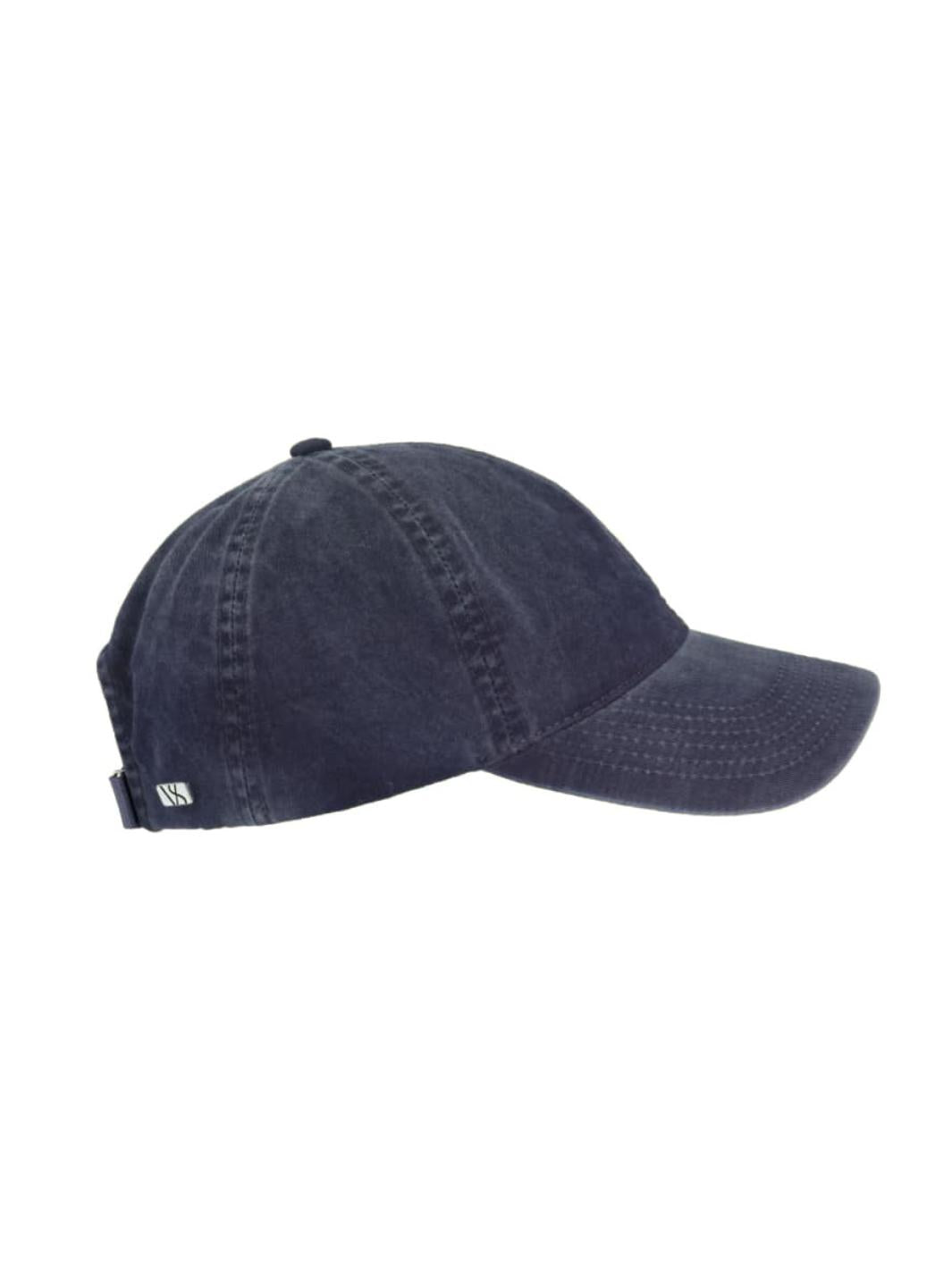 Varsity Headwear Accessories Cap | Navy Washed Cotton