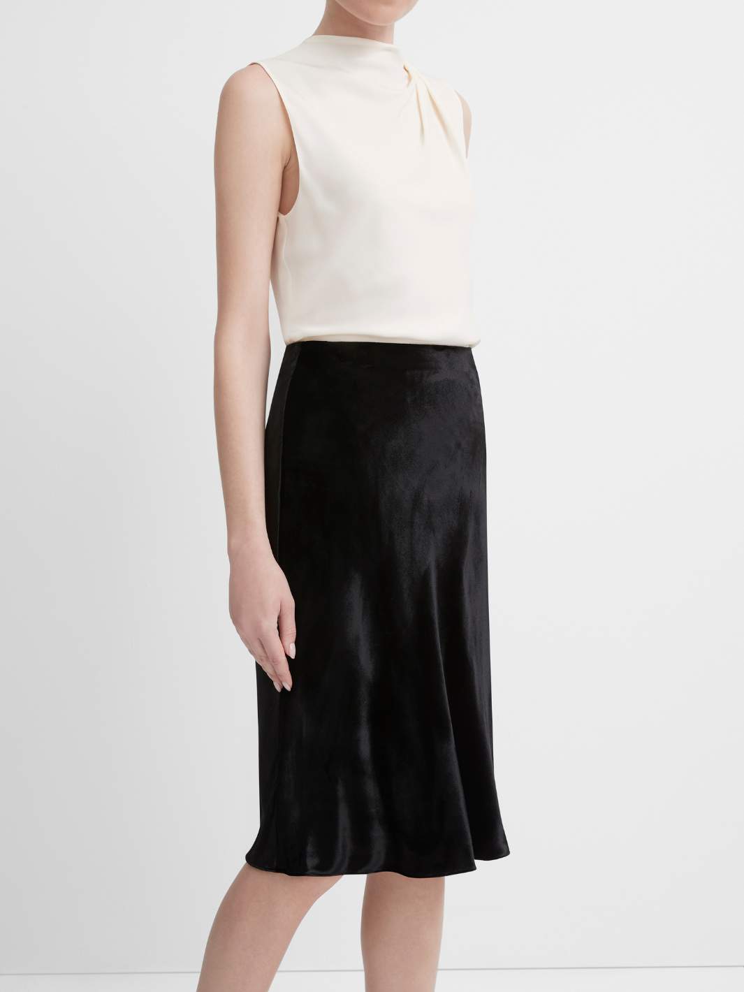 Vince Skirts Skjørt | Velvet Short Slip Skirt